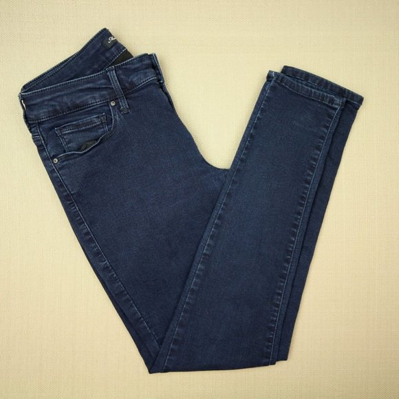 Mavi Denim - Mavi Alexa Skinny Jeans Women's Size 28 X 28 Low Rise Dark Wash Denim